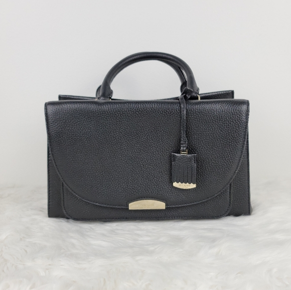 Kate Spade Pine Grove Way Carolyna black satchel